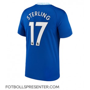 Chelsea Raheem Sterling #17 Hemma Matchtröja 2022-23 Kortärmad